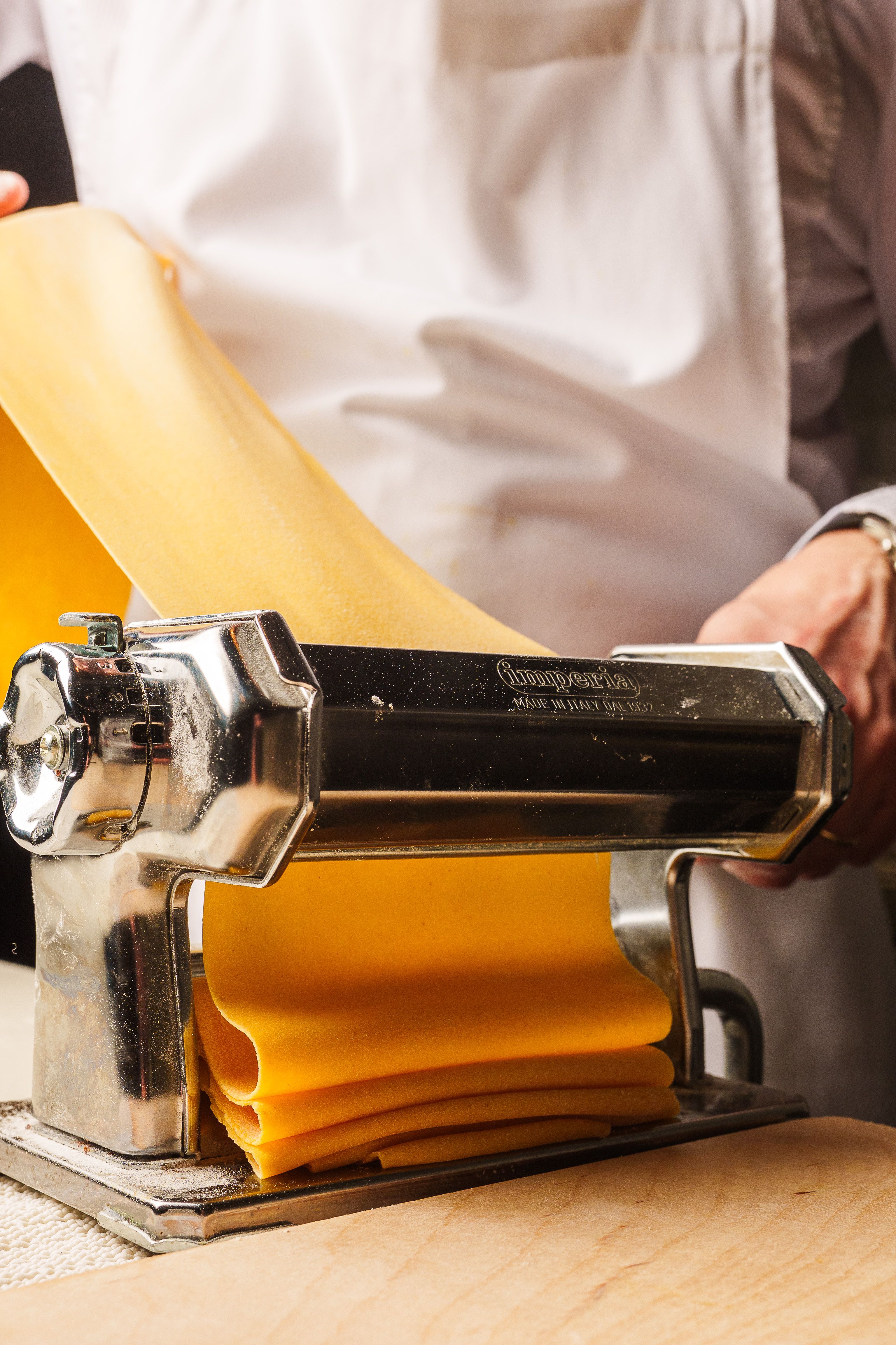 Eòrna Restaurant pasta making